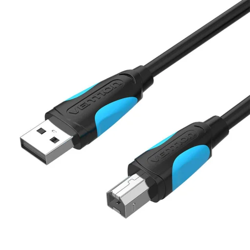 Nyomtató kábel USB 2.0 A-ról USB-B-re Vention VAS-A16-B1000 10m Fekete - 5
