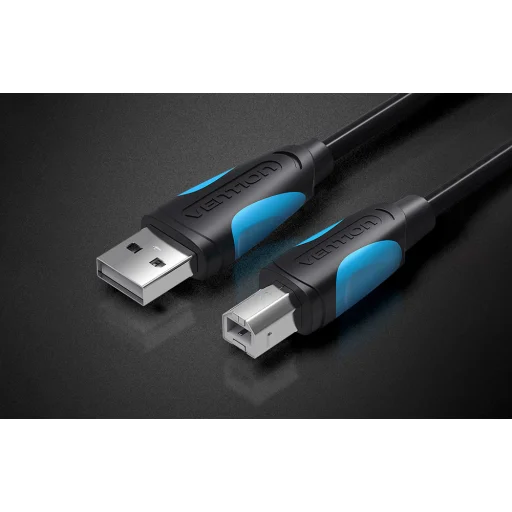 Nyomtató kábel USB 2.0 A-ról USB-B-re Vention VAS-A16-B200 2m fekete - 6