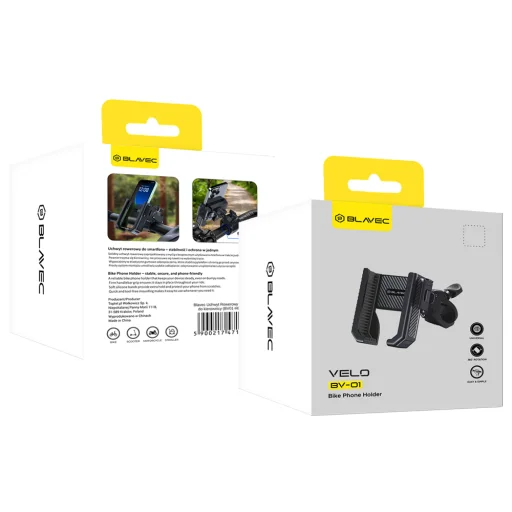 Blavec biciklis telefon tartó BV-01 Velo a kormányra (BV01-HB) fekete - 10