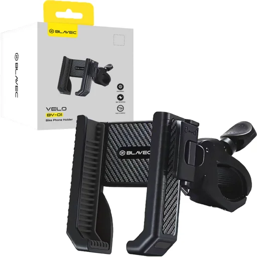 Blavec biciklis telefon tartó BV-01 Velo a kormányra (BV01-HB) fekete - 1