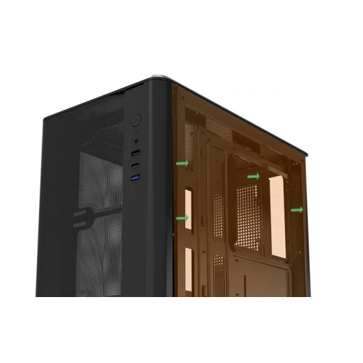 Darkflash DB330M számítógépház (fekete) - 7