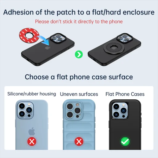 Blavec BV-03 Velo Quick Lock Magsafe telefontartó bicikli/motor kormányra (BV03-QLMHB) fekete - 5