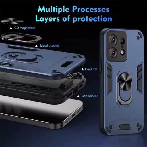  Honor 400 Lite Fekete ütésálló tok - 7