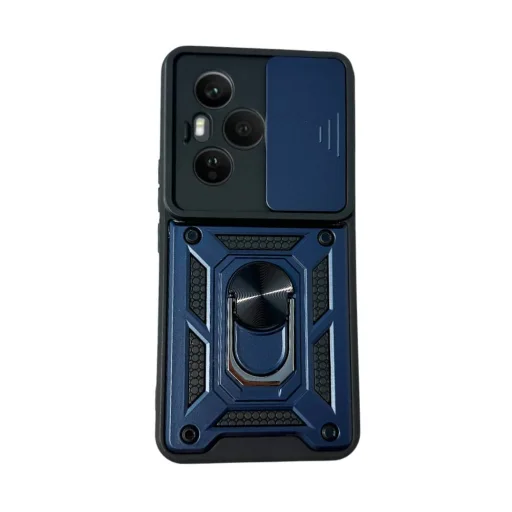  Honor 400 Pro Sötétkék Armor Camshield tok állvánnyal és kameravédővel - 1