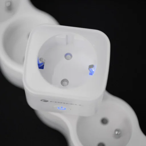 FORCELL F-ENERGY EU02 Okos Dugalj 230V WiFi-vel, programozóval és Tuya/Amazon Alexa támogatással - fehér - 6