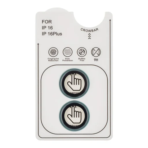  Apple iPhone 16/16 Plus Teal OBAL:ME Lencsevédő üvegfólia - 3