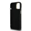 iPhone 14 Fekete Guess PU 4G Fém Logós Álló Keretes tok thumbnail