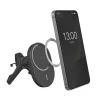 Puro autós tartó Qi2 töltővel, MagSafe kompatibilis - fekete thumbnail