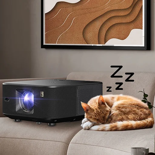 Yaber K3 Pro LCD FullHD 1080p Multimédia Projektor JBL Hangszórókkal és Mélynyomóval - Fekete - 15