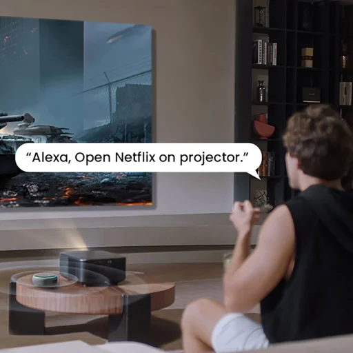 Yaber K3 Pro LCD FullHD 1080p Multimédia Projektor JBL Hangszórókkal és Mélynyomóval - Fekete - 23