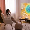 Yaber K300s Multimédiás Lézer RGB FullHD 1080p Projektor JBL Hangszórókkal - Fekete - 25