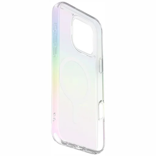 Uniq Iridescia Magclick Charging fliptok iPhone 16 Pro Max - Többszínű tok - 2