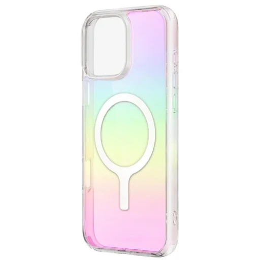 Uniq Iridescia Magclick töltő tok iPhone 16 Plushoz - Többszínű tok - 2