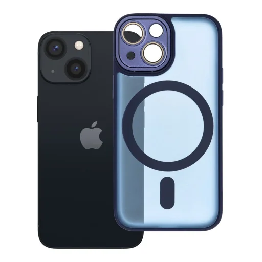 iPhone 13 Mini tmavomodré puzdro VARIETE MAG COVER kompatibilné s MagSafe - 9