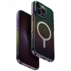 Uniq Iridescia Magclick töltős tok iPhone 16 Pro Max - Fekete tok