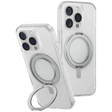 Uniq Swivix 360 Rotating Kickstand tok iPhone 16 Pro - Átlátszó