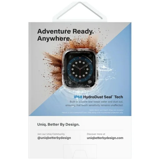 Uniq Nautic tok Apple Watch 46mm - Fekete - 8