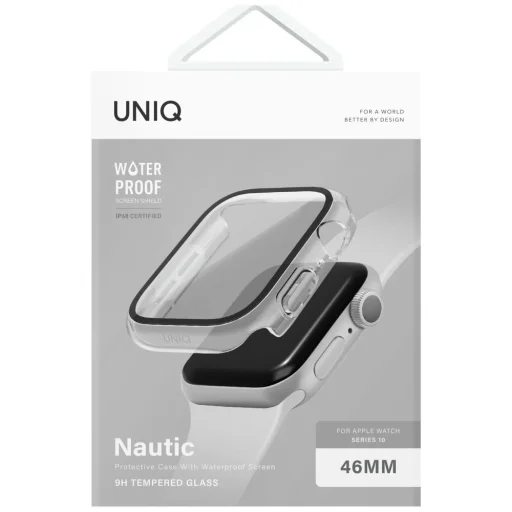 Uniq Nautic tok Apple Watch 46mm - Átlátszó tok - 7