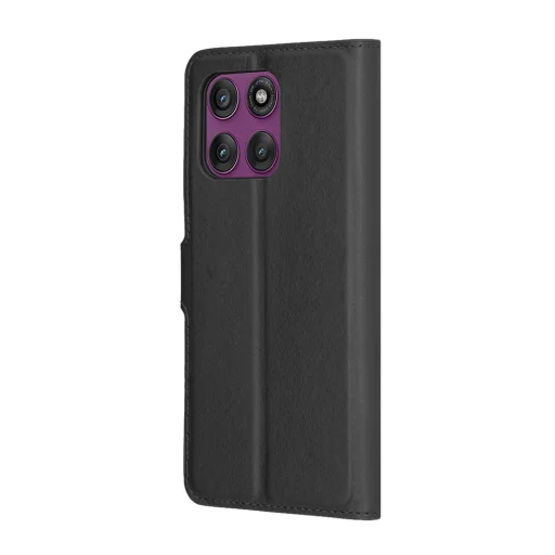  Techsuit - Bőrtok - Motorola Edge 60 Pro - Fekete tok - 5