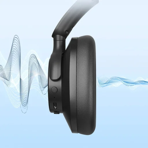 Tronsmart SOUNFII Q20S Hybrid ANC Vezeték nélküli Fejhallgatók Aktív zajszűréssel - Fekete - 11