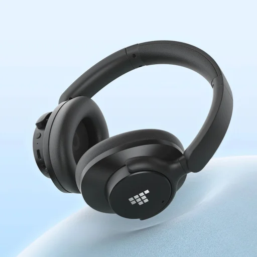 Tronsmart SOUNFII Q20S Hybrid ANC Vezeték nélküli Fejhallgatók Aktív zajszűréssel - Fekete - 7