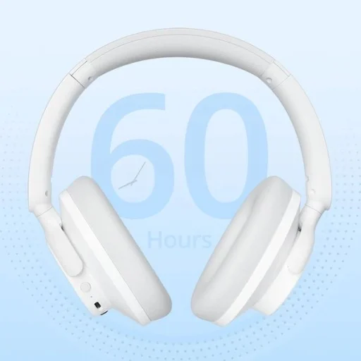 Tronsmart Soundfii Q20S Hibrid ANC Vezeték nélküli Fejhallgató Aktív zajszűrővel - Fehér - 11