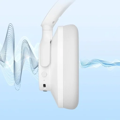 Tronsmart Soundfii Q20S Hibrid ANC Vezeték nélküli Fejhallgató Aktív zajszűrővel - Fehér - 8