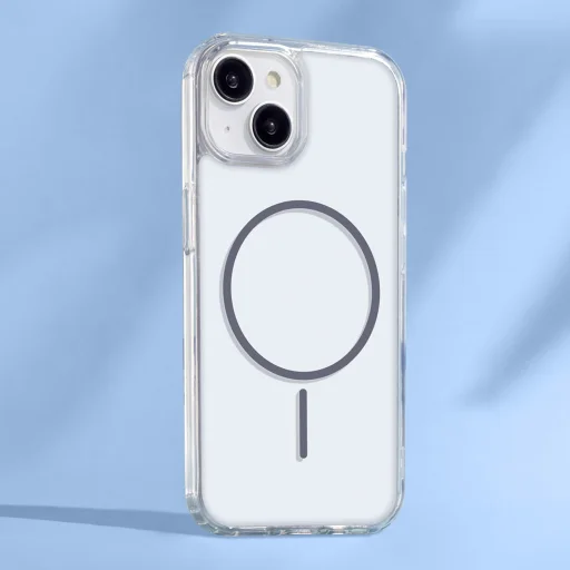  iPhone 13 Pro Max 6,7" szürke Anti Shock Thin Mag tok - 4