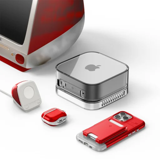 Spigen Classic C1 Apple Watch töltőállvány Ruby - 12