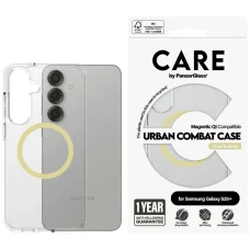 CARE by PanzerGlass Zászlóshajó Városi Harci Chardonnay Qi Tok Samsung Galaxy S25+ - Átlátszó tok