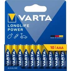 Varta Longlife Power AAA elem 10db