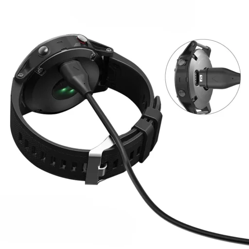 Tech-protect Mc04 Ultraboost Töltőkábel 100cm Garmin Órához Fekete - 2