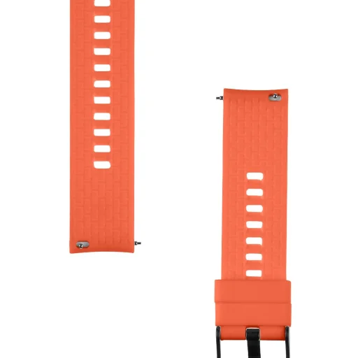Tactical Quick Release Silicone Band 20mm Orange - 2