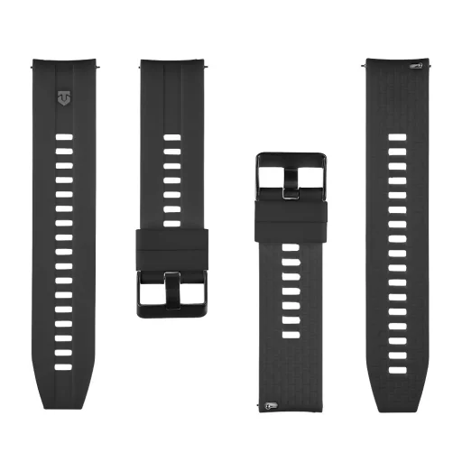 Tactical Gyorscsatlakozós Szilikon Szíj 22mm Fekete - 3