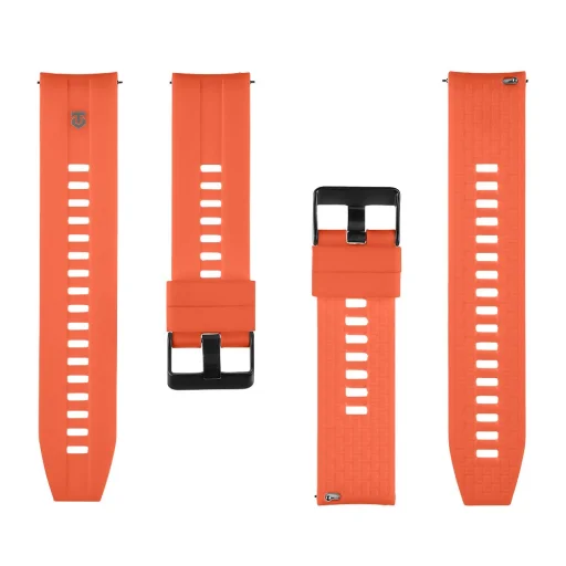 Tactical Quick Release Szilikon Szíj 22mm Narancs - 3