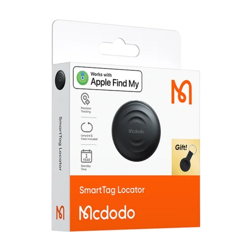 SmartTag Telefon kereső McDodo AT-7201 (MFI Tanúsított) fekete - 7