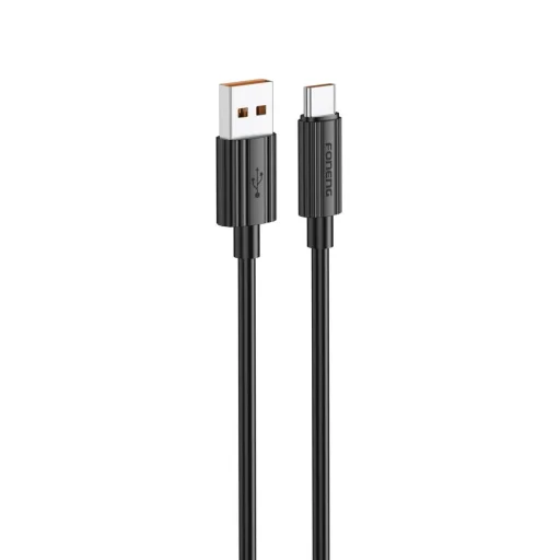 FONENG kábel XS07 USB-C 3A 1M Fekete - 2
