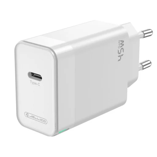 JELLICO hálózati töltő C105 GaN PD 45W 1xUSB-C Fehér - 1