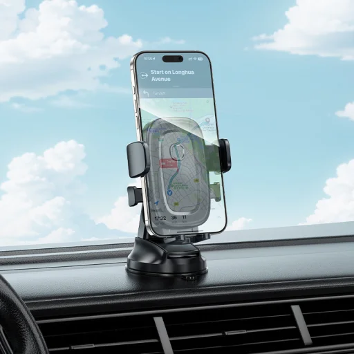 Borofone BH132 Follower műszerfalra/szélvédőre fekete - 8