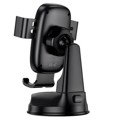 Borofone BH130 Follower autós telefontartó szélvédőre fekete - 5