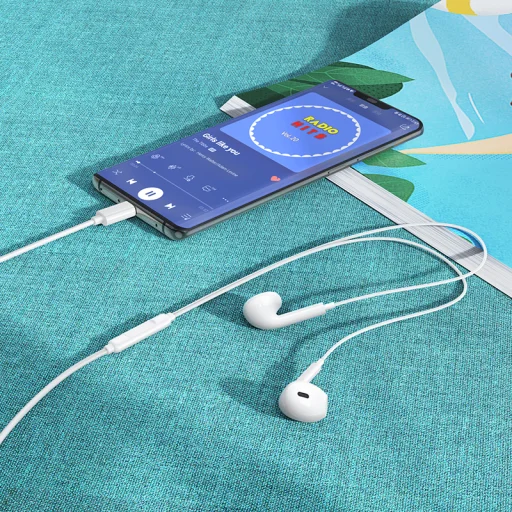 Borofone Fülhallgató BM100 Max Fuente mikrofonnal Type C (DAC) fehér - 4