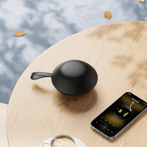 Borofone Hordozható Bluetooth Hangszóró BR48 Ufo fekete - 4