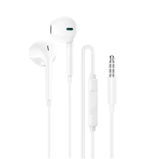 Borofone Fülhallgató BM100 Fuente mikrofonnal fehér