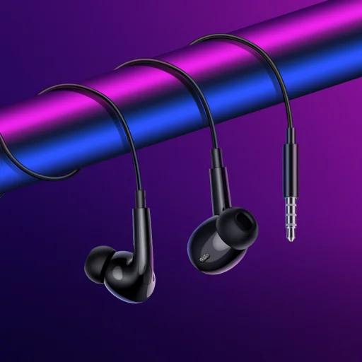 Borofone Fülhallgató BM100 Pro Fuente mikrofonnal fekete - 5