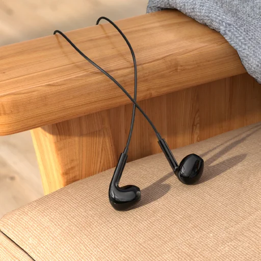 Borofone Fülhallgató BM100 Max Fuente mikrofonnal Type C (DAC) fekete - 4