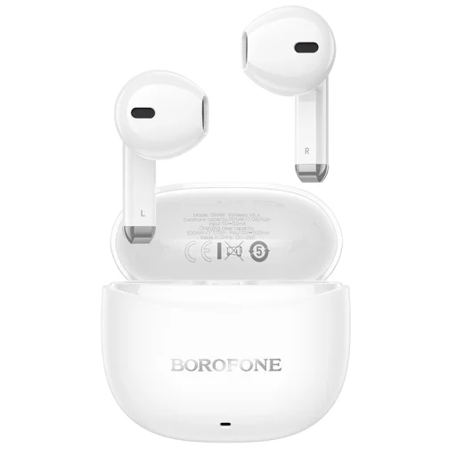 Borofone TWS Bluetooth Fülhallgató BW88 Deep Rhyme fehér - 3