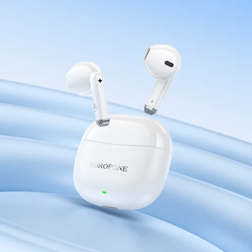 Borofone TWS Bluetooth Fülhallgató BW88 Deep Rhyme fehér - 5