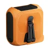  Techsuit - Prémium Hordozható Mini Ventilátor (Z13) - Power Bankkal, Újratölthető, 5 Szélsebességgel, Övcsattal, 10000mAh - Narancssárga thumbnail