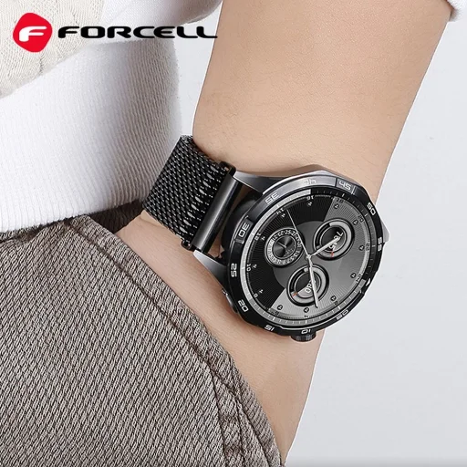 FORCELL F-DESIGN FS10 rozsdamentes acél óraszíj Samsung Watch 20 mm arany - 2
