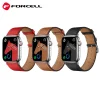 FORCELL F-DESIGN FA20 mágneses eco-bőr szíj APPLE Watch-hoz 42 / 44 / 45 / 49 mm fekete - 11